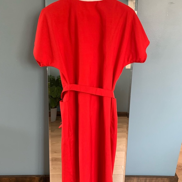 Vintage 80’s red dress - Picture 4 of 10